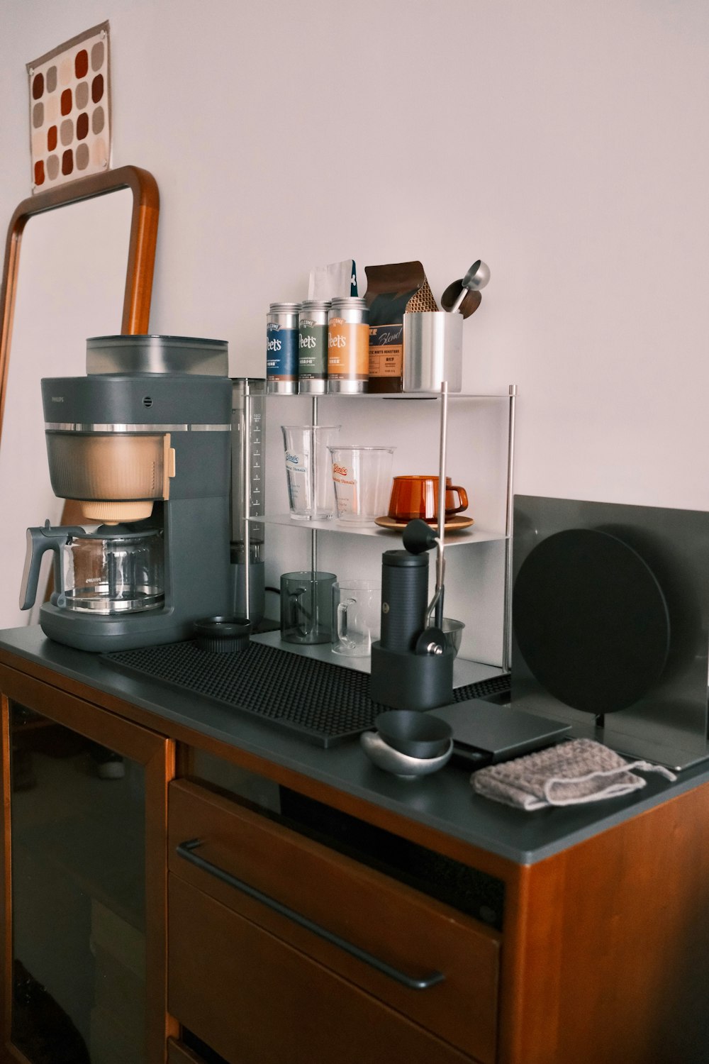 Best Coffee Setup for a Small Kitchen | Under £300 — pin this guide from The Scandi Flat: Manual, pod and entry espresso coffee setups compared for a tiny UK kitchen: counter footprint, noise through thin walls, and what you'll actually keep using.